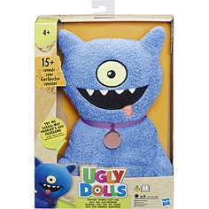 Мягкая игрушка Ugly Dolls Зубастер Дог 33 см, звук Hasbro