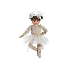 Кукла Asi Берта, в платье в горошек, 43 см