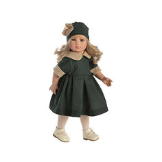 Кукла Asi Нелли, в зеленом платье, 40 см