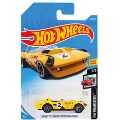 Базовая машинка Hot Wheels Corvette Grand Sport Roadster Mattel