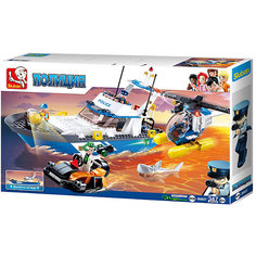 Конструктор Sluban "Полиция: Морской патруль", 347 деталей