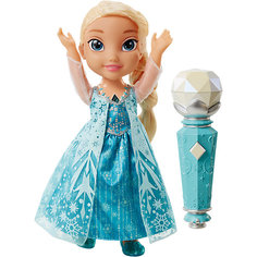 Интерактивная кукла Jakks Pacific Холодное сердце Эльза с микрофоном, 35 см