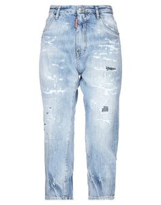 Джинсовые брюки-капри Dsquared2