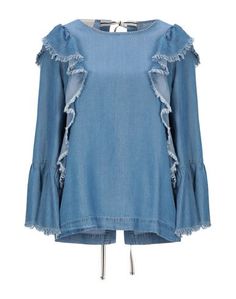 Джинсовая рубашка Semicouture