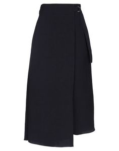 Юбка длиной 3/4 Jil Sander Navy