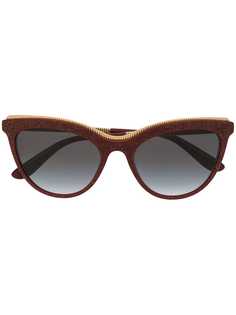 Dolce & Gabbana Eyewear солнцезащитные очки в оправе кошачий глаз