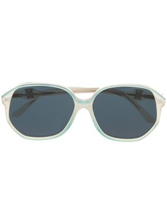 Yves Saint Laurent Pre-Owned солнцезащитные очки 1970-х годов с затемненными линзами
