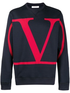 Valentino толстовка с логотипом VLogo