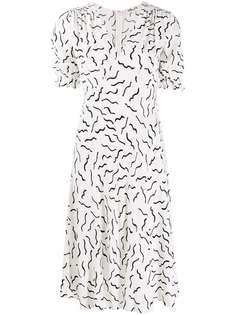 Diane von Furstenberg платье Abstract Lines