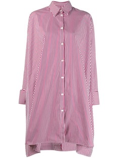 Maison Margiela полосатое платье-рубашка
