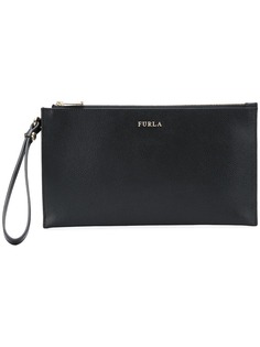 Furla клатч с логотипом