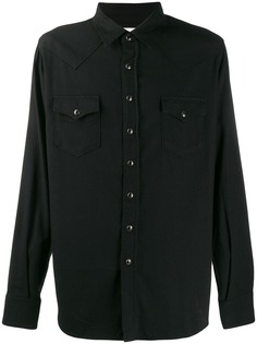 Saint Laurent рубашка в стиле вестерн