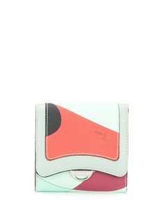 Emilio Pucci кошелек в стиле колор-блок на кнопке