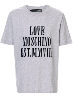 Love Moschino футболка Love