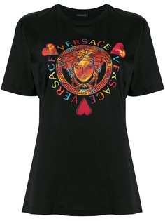 Versace футболка с принтом Medusa