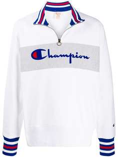 Champion свитер на молнии с логотипом
