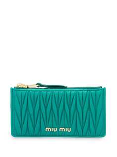 Miu Miu стеганый клатч