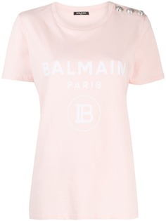 Balmain футболка с логотипом