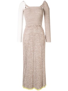 Christopher Esber трикотажное платье с длинными рукавами