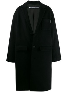 Alexander Wang однобортное пальто