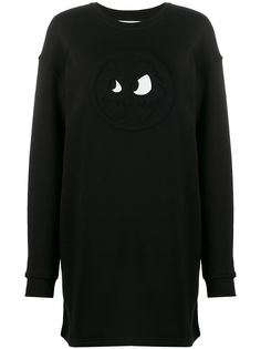 McQ Alexander McQueen платье-толстовка Chester Monster