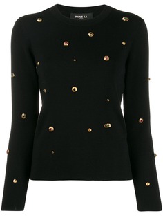 Paule Ka декорированный свитер