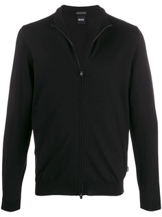 Boss Hugo Boss кардиган с вышитым логотипом