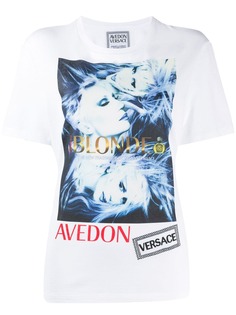 Versace футболка с графичным принтом