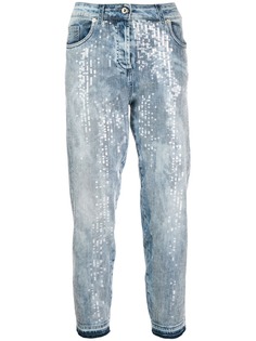 Blumarine джинсы с пайтеками