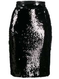 Dondup короткая юбка с пайетками