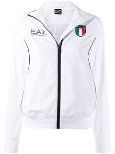 Ea7 Emporio Armani куртка с принтом Italia