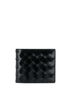 Bottega Veneta складной кошелек с плетением Intrecciato