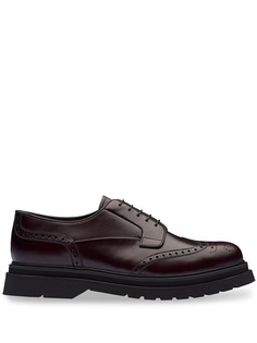 Prada дерби на шнуровке