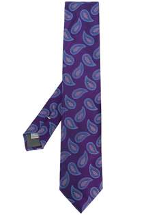 Canali галстук с принтом пейсли