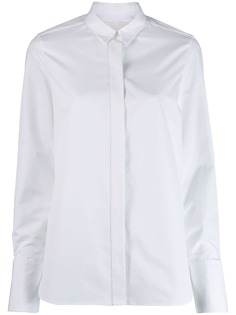 Jil Sander рубашка с потайной застежкой