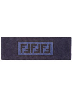 Fendi FF intarsia motif headband