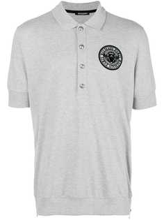 Balmain embroidered logo polo shirt