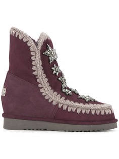 Mou crystal embellished boots