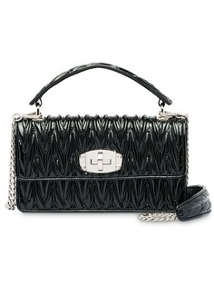 Miu Miu лакированная сумка на плечо Miu Cleo