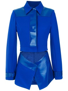 Gloria Coelho cut out Polo blazer