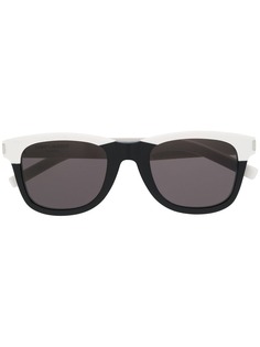 Saint Laurent солнцезащитные очки 51 в круглой оправе