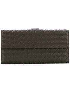 Bottega Veneta кошелек с плетеным дизайном