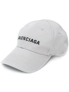 Balenciaga бейсболка с вышитым логотипом