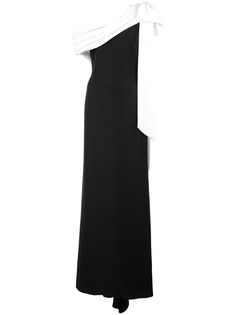 Tadashi Shoji вечернее платье с объемным бантом