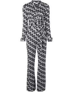 Diane von Furstenberg комбинезон с принтом