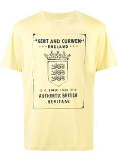 Kent & Curwen футболка с принтом England