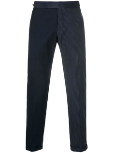 Thom Browne брюки скинни в полоску