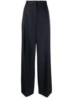 Nina Ricci брюки широкого кроя в полоску