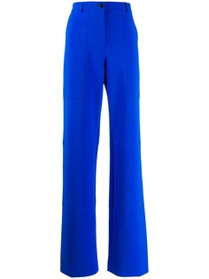 Nina Ricci длинные брюки широкого кроя