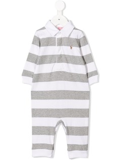 Ralph Lauren Kids комбинезон для новорожденного с вышитым логотипом